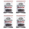 Lucky Beef Jerky Original Slab, 3 Ounce (Pack of 4)