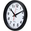 Youshiko Stylish Black & White Bold Classic Quartz Wall Clock