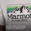 MARMOT Men's MMW Gradient Short Sleeve Tee, Light Grey Heather,
