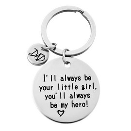 Yinew Key Chain Father Day Gift for Dad MOM for Papa from Daughter Son,DAD