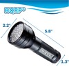 HQRP 390 nM 51 LED Flashlight Blacklight for Hotel Room