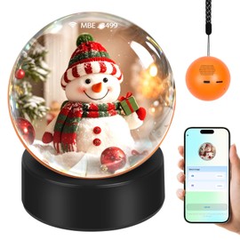 Memory Orb Ball – 2.76" Crystal Video Orb with Digital Display