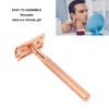 Hair Blade Handle Waterproof Metal Portable Manual Hair Blade Handle