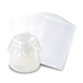 Paint Sprayer Parts, 30 Pcs Paint Sprayer Bags, 7.8'' X 11.8'' Sprayer Cup Liners, Transparent Spray Gun Cup Canister Liners for Wagner Paint Sprayer