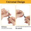 InnoHHustle Pack of 2 Removable Key Chains Quick Release Key