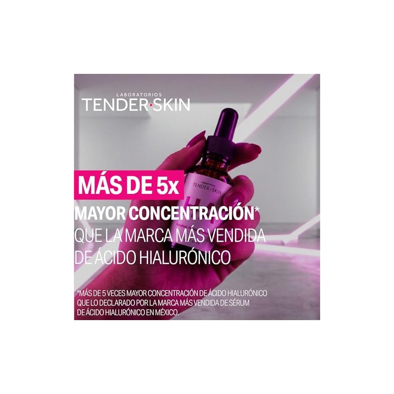 Tenderskin Sérum Concentrado Hidratante HA Ácido Hialurónico 7.5% 30ml