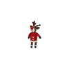 Gisela Graham : Christmas Decoration : Reindeer in a Santa