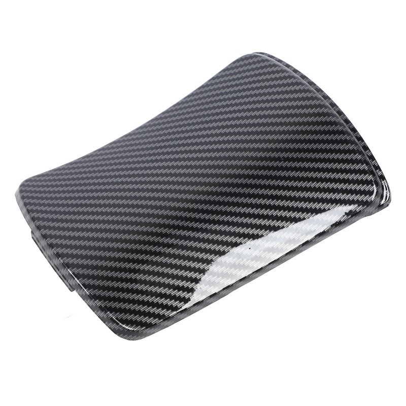 Carbon Fiber Style Fuel Tank Cap Cover Stylish Scratch Proof