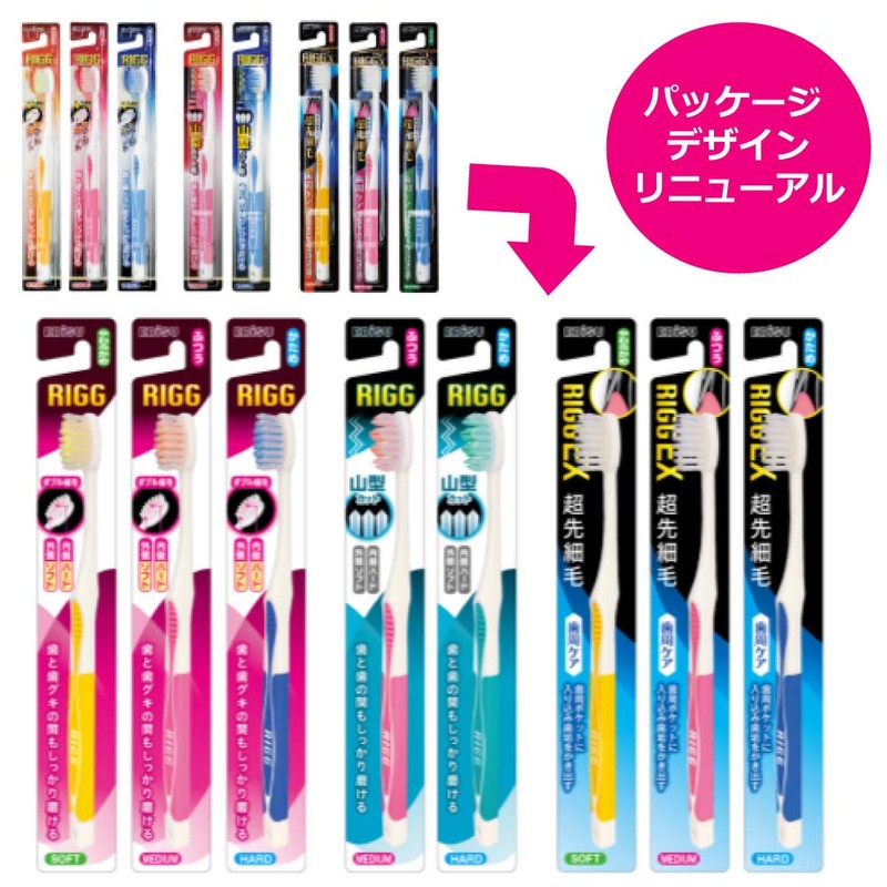 Mystical Rig Mountain Notebook Toothbrushes Kline Normal 12 Pairs (Colors)