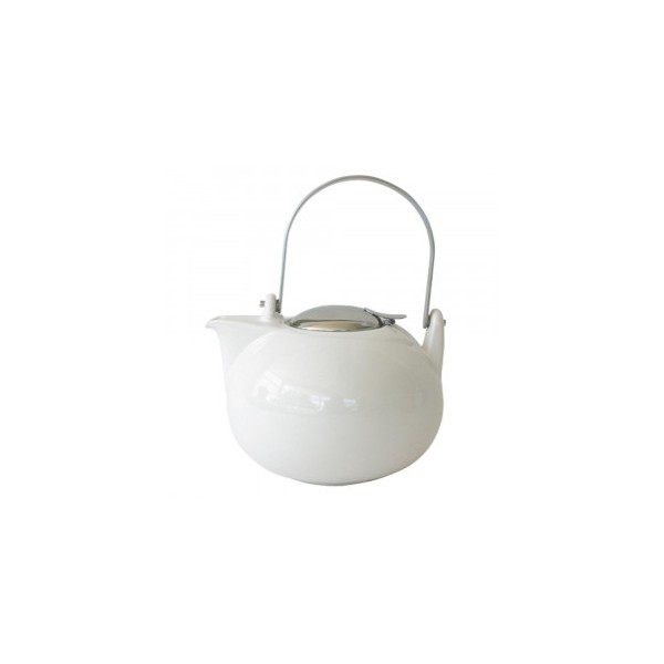 ZERO JAPAN Jumbo earthenware teapot BBN-16 WH · White