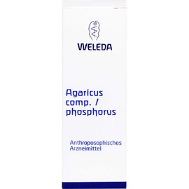 WELEDA Agaricus Comp./Phosphorus 50 ml Solution, 114 g, Liquid, Homeopathic Blend, 1 Bottle, 1 Piece, Unflavored
