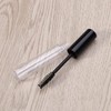 Ipetboom 5pcs Empty Eyelash Cream Tubes Black Lid Portable Mascara
