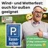 DankeDir! Parking Lawn Mower - 30 x 20 cm Plastic