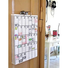 DIN A3 Wandkalender (18 Monate Laufzeit) z.B. M√§rz 2025 - Aug 2026