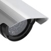 Dummy Camera Fake Monitor CCTV Surveillance System with Light Solar
