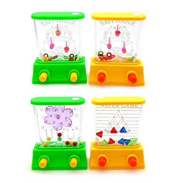 JZK 4x 80s 90s retro classic handheld game, ring toss