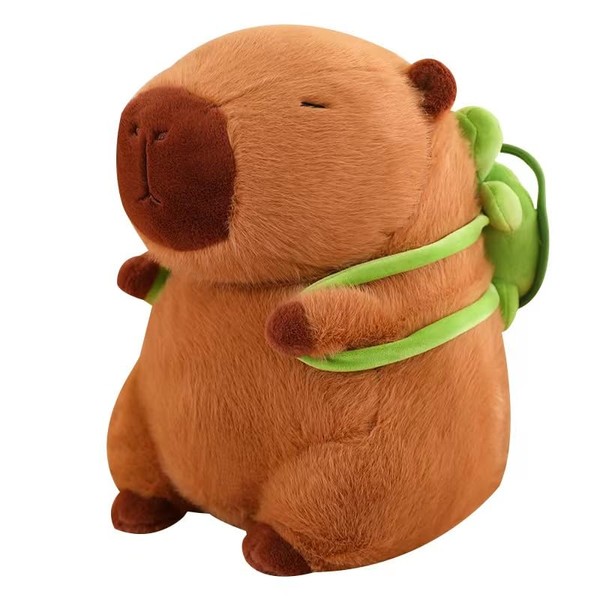 PUPUPANDA Capybara Stuffed Animals Plushies,Adorable Capybara Plush Toy with Removable