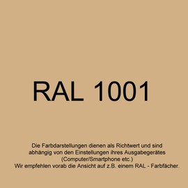 Deco Color Deco Color 1 Stck 400ml Milit?r Army Milit?rlack Lackspray Nato Farbe w?hlbar (beige RAL 1001)