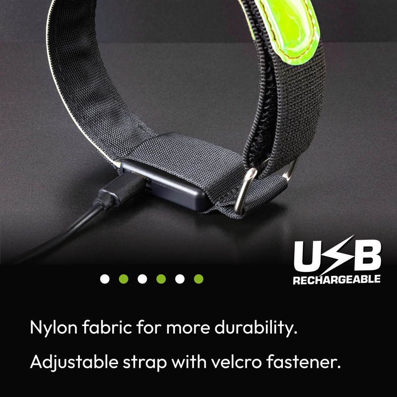 iN LED Reflective Safety Armband | LED High Visibility Reflective