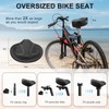 BLUEWIND New Noseless Oversized Bike Seat, Wide Bicycle Saddle Novel