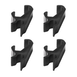 4-Pack Tonneau Cover Replacement Clamps for BAKFlip Series | Heavy Duty Truck Bed Cover Prop Rod Clips | Compatible with MX4/F1/G2/HD/VP Models | Universal Locking Mechanism Accessories