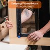 Tall Stair Gauge for Framing Square Carpentry Rafter Layout Attachment