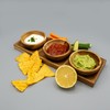 Mienloco Wooden Bowls with Serving Plate