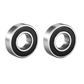 Deep Groove Ball Bearing Double Side Rubber Sealed 6207RS High Carbon Steel Bearings 35mmx72mmx17mm ,2 PCS