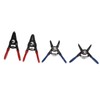4pcs Mini Snap Ring Plier Set Universal Metal Spring Loaded