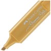 Faber-Castell Highlighter TL 46 Metallic Gold, 10 count (Pack of