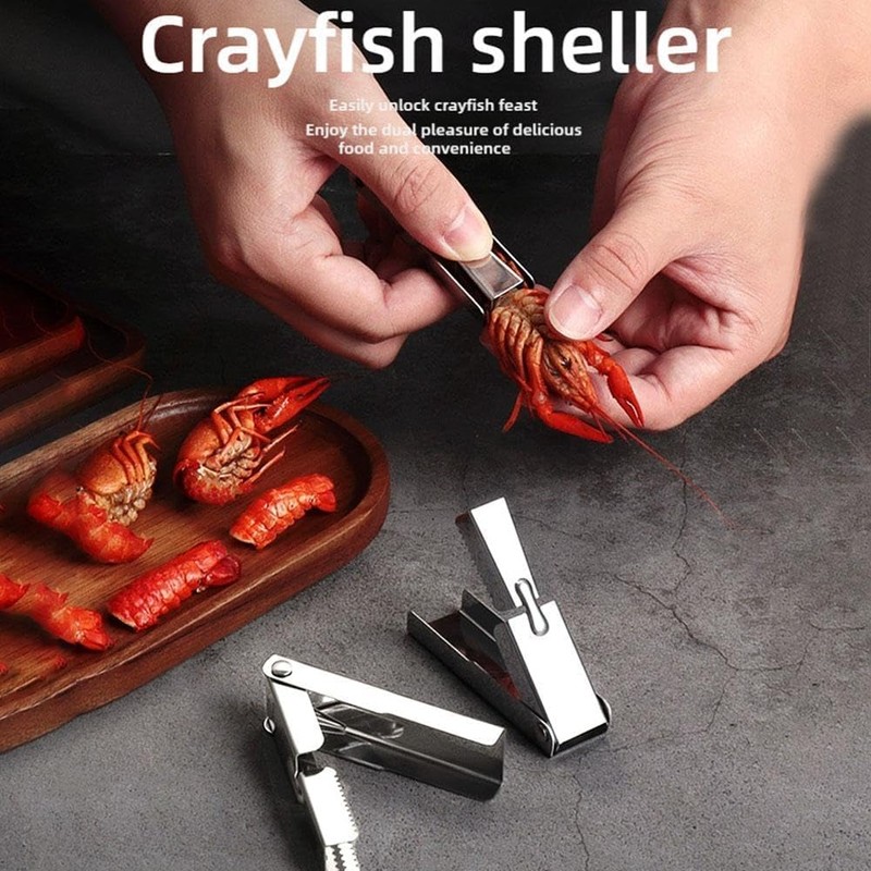 2025 New Crawfish Peeler Tool Stainless Steel, Crayfish Shelling Device