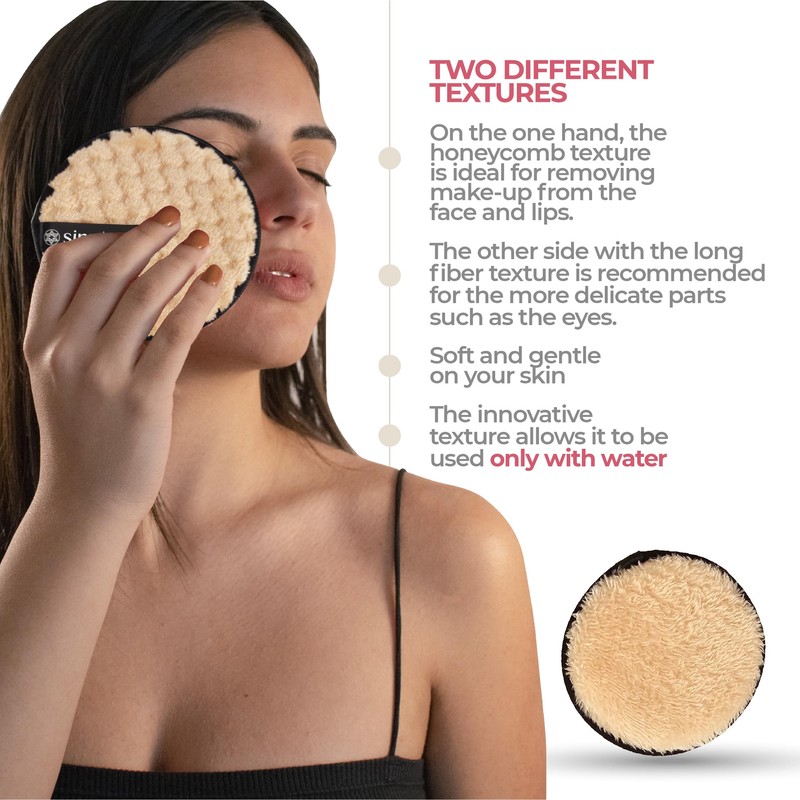 Microfibre Cleaning Discs (Set of 4, Beige)