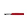 Zwilling Knife Twin Grip with Peeler, Stainless Steel, Silver/Red, 48