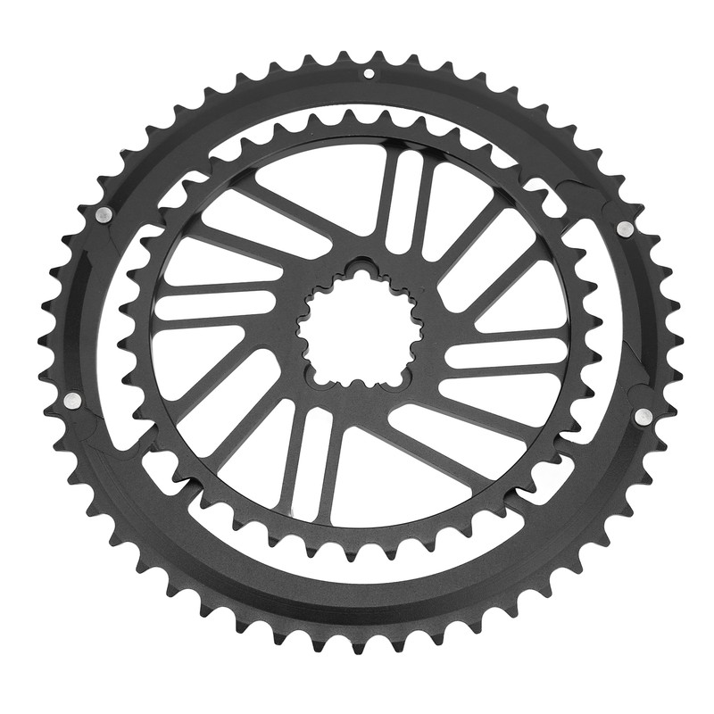 MEIJUN Double Disc Bike Crankset Chainring Road Bicycle Crank Chainring