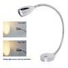 THALASSA 12V RV Gooseneck Reading Lamp with Dimmer Switch -