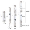 Asvine P36 Titanium Fountain Pen Piston Filling, Stub Nib 1.1mm