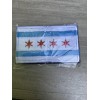 Unbranded TACTICAL CHICAGO FLAG EMBROIDERED 3" X 2" PATCH WITH