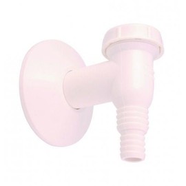 White Washing Machine Dishwasher Waste Pipe Drain Trap Kit Self Cutting Out Nozzle