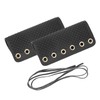 Motorcycle Hand Grip Cover Fiber Simulated Leather Anti Slip Retro