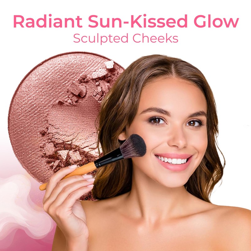 16pc Beginner Mineral Makeup STARTER KIT with 10 BRUSH SET