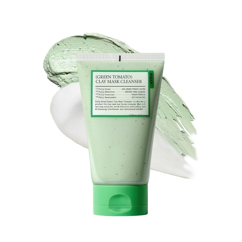 FULLY Green Tomato Pore Cleanser, Cardi B’s Clay Mask Cleanser