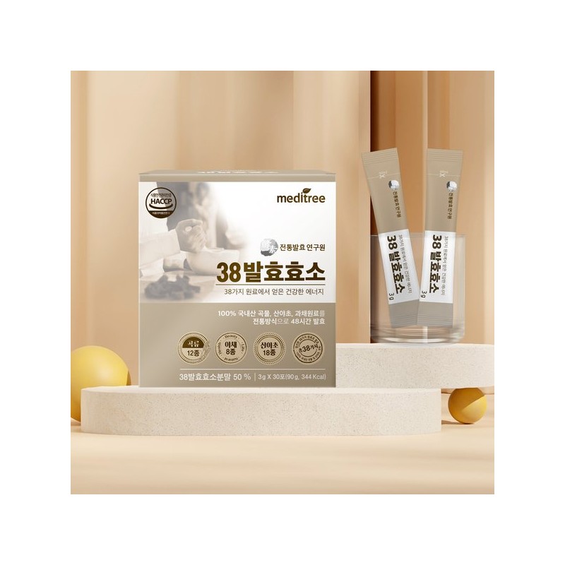 Traditional Fermentation Research Institute 38발효효소 1박스 / 국내산 곡물 발효효소