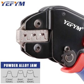 YM 솔라 크림퍼 도구 YM-2546B MC2.5/4/6mm² 14-10AWG 남성 여성 솔라 커넥터 와이어 터미널 솔라 패널 PV 케 [01 YM-2546B set3] Solar Crimper Tool YM-2546B MC2.5/4/6mm² 14-10AWG Male Female Solar Connector Wire Terminal Solar Panel PV Case [01 YM-2546B set3]