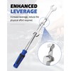 Venussar Wrench Extension, Wrench Extender Tool for 1/2 Inch Extension