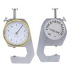 Thickness Gauge Round Dial Accuracy Measuring Tool Flat Pointed Head