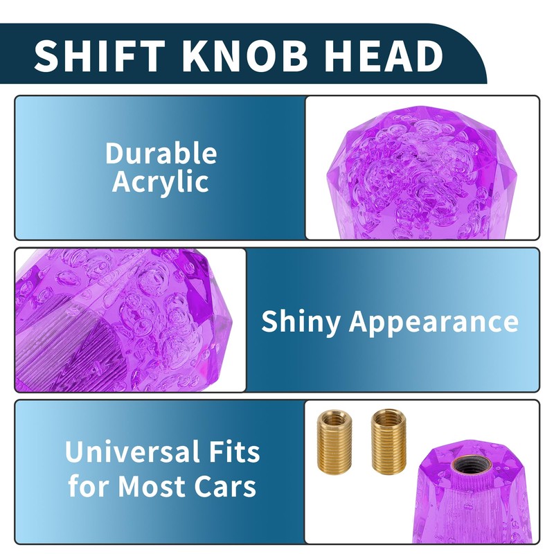 TUCKBOLD Car Shift Knob 6cm | Front Shift Lever Knob
