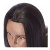 Hairlink Maniqui Cabeza Cabello Natural 2# Negro 66 Cm Hairlink