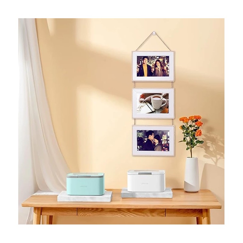 4x6 Collage Hanging Triple Picture Frames Set, 3 Opening Vertical