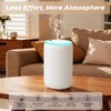 Portable Waterless Essential Oil Diffuser Starter Kit with 7 Lights