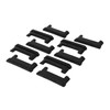 Mytee Products (10 Pack) E-Track Rail End Caps for Horizontal